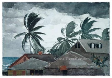  realismus - Hurricane Bahamas Realismus Marinemaler Winslow Homer